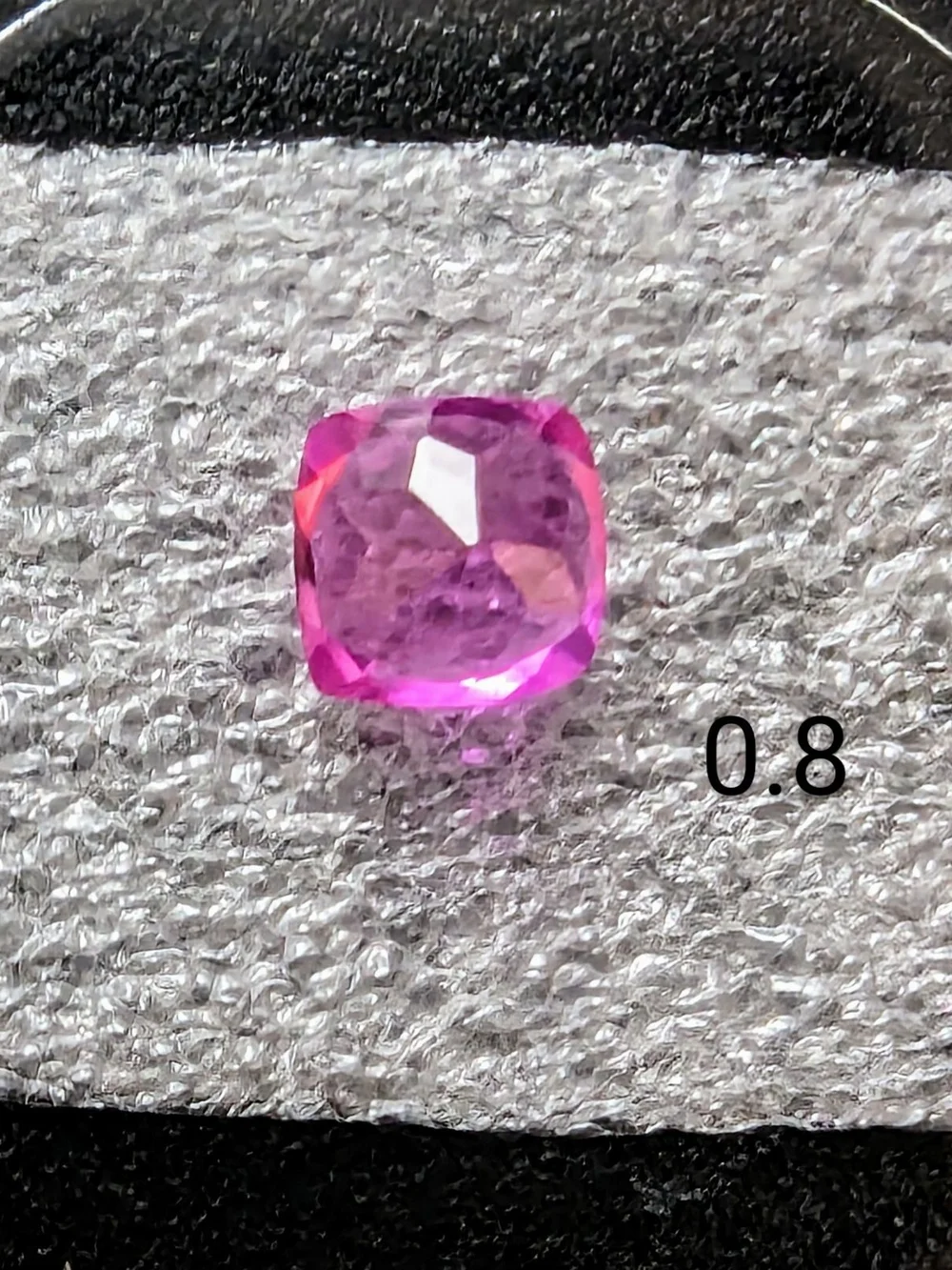 0.8ct Red Beryl